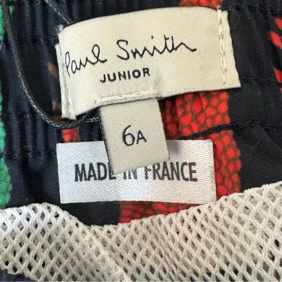 NWT PAUL SMITH Junior Dinosaur Print Swim Shorts Bathing Suit Size 6Y - Picture 2 of 12